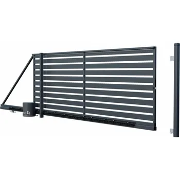 Plot Polargos SAFIR BRÁNA POSUVNÁ, ŠÍŘKA 4000 X VÝŠKA 1490 MM, S POHONEM LEVÁ