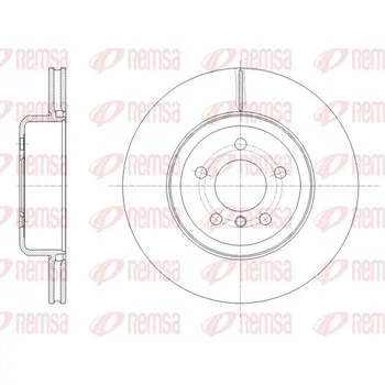 Brzdový kotouč Brzdový kotouč REMSA 61652.10