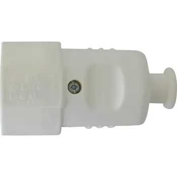 Elektrická zásuvka N a L 17259 zásuvka plast 230 V bílá