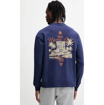 Pánská mikina Bavlněná mikina Napapijri UYUNI NP0A8AD1B2Q1 námořnická modř 59X, vel. XXL