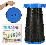 Teleskopická skládací židlička 25 x 6 cm