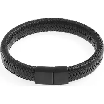 Náramek Stylový kožený rockový náramek pro muže | pánský náramek, kožený šperk - 3