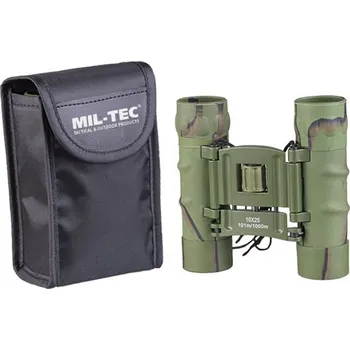 Dalekohled MILTEC Dalekohled binokulár Mil-Tec® 10x25 GEN. II maskování Camo