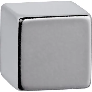 Kancelářský nábytek Maul neodymový magnet (š x v x h) 15 x 15 x 15 mm krychle stříbrná 1 ks 6169396