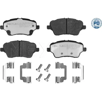 Brzdový systém Sada brzdových destiček, kotoučová brzda MEYLE 025 251 3417/PD