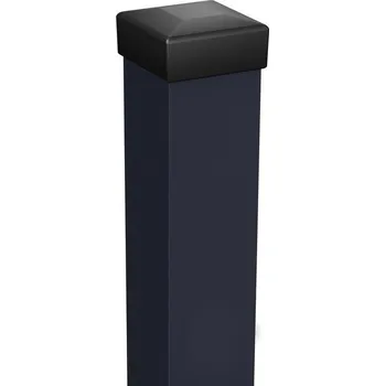 Příslušenství pro plot Polargos DORAZOVÝ SLOUPEK 7X7X215 CM RAL 7016