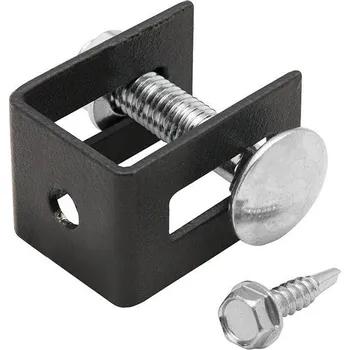 Příslušenství pro plot Polargos "U" spojka pro plotové pole 2 ks. RAL 7016