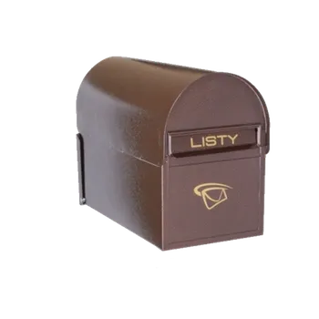 Poštovní schránka Poštovní schránka, RETRO (200x280x380 mm), max. formát listu: B6, barva: měděná (balení neobsahuje nohu ke schránce S-N1)
