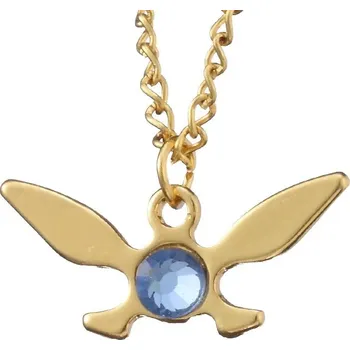 Náhrdelník Motýlí visací modré safírové doplňky | šperk - zlatý náhrdelník
