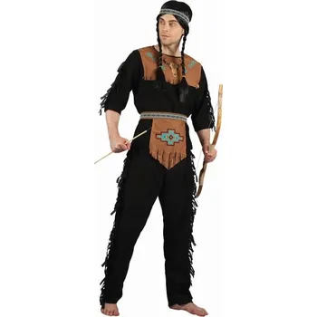 Karnevalový kostým Pánský kostým GoDan Indián vel. M