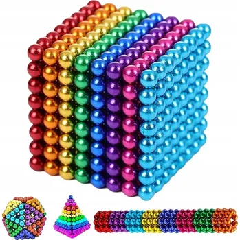 ostatní stavebnice Magnetické Stavebnice 512 Dílků Kuličky 3mm Antistresová Hračka Stavebnice