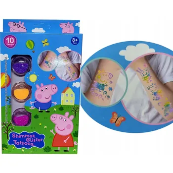 Tetování Patrol SADA NA TETOVÁNÍ SZABLONY TATUAŻE BROKATOWE Kompletní sada pro FANOUŠKA