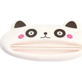 Dávkovač mýdla Dávkovač zubní pasty zvířecí | koupelnový doplněk, kreativní pomůcka - Bílá panda