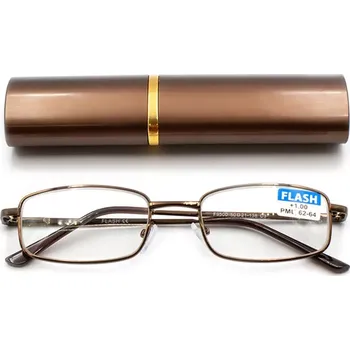 Brýle na čtení Dioptrické brýle v pouzdru Flash 9500/ +3,00 BROWN