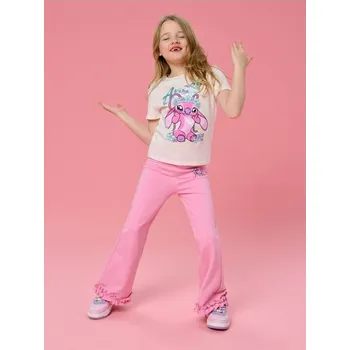 Oblečení a móda Sinsay - Set trička s krátkým rukávem a kalhot Stitch - vícebarevná - 418HS-MLC - 418HS-MLC-116