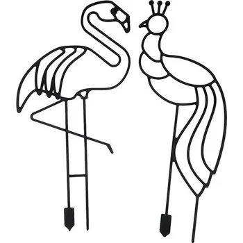 Lamela 614004 Opora rostlin UH 55 cm, ptáci, 2 ks