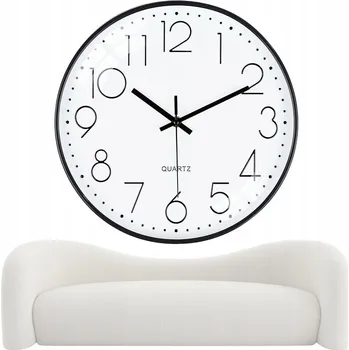 Hodiny Nástěnné hodiny Bedee bílé 30 cm