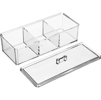 Dóza na potraviny Transparentní box s víkem | dóza, krabička - S krytem