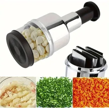 Lis na česnek Lis na česnek nerezový ruční | kuchyňský sekáček