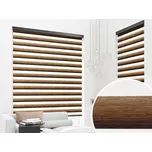 ZEBRA-SHOP ROLETA DEN A NOC MAXI / RAINBOW / HNĚDÁ / BH 3103 Výška: 200, Šířka: 150, Barva kazety / umíst.řetízku: černá / vlevo