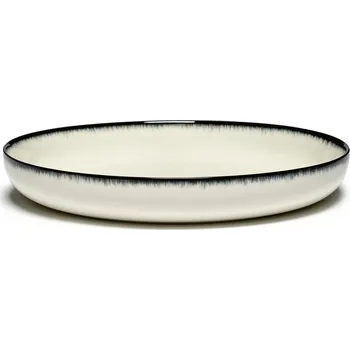 Talíř Serax, Hluboké talíře Dé A, 27 cm, černo-bílé, 2 ks - Formadore