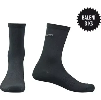 Pánské termo ponožky Shimano Ponožky Shimano performance 3 páry, černá velikost 45-48