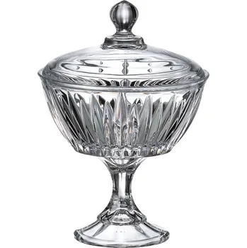 Dóza na potraviny Bohemia Crystal Dóza na noze Nova Venus 240mm