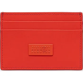 Peněženka Kožené pouzdro na karty MM6 Maison Margiela SA5UI0026.P8886.T4020 červená 29X, vel. ONE SIZE
