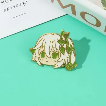 Genshin impact kovový odznak kawaii | brož - Genshin Impacts Pin-365458