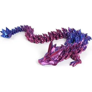 Létající drak Svítící drak s křídly 3d | luminiscenční drak, dekorace drak - C , 45CM