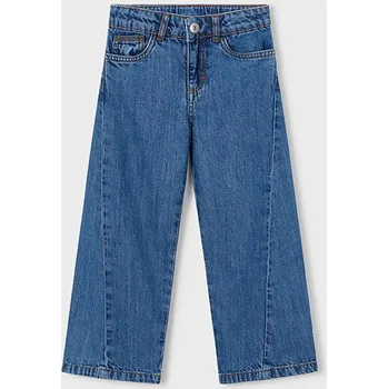 Dívčí kalhoty Dívčí džínové široké kalhoty Mayoral 3590 modré Rozměr: 98