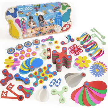 Díl pro stavebnice CLIXO Family - magnetická stavebnice 150 kusů