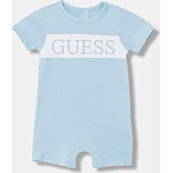 Dupačky Dětské rampery Guess H6GW01.K6YW1.PPY2.M modrá 50X, vel. 62-68