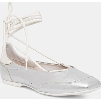 Dámské baleríny Kožené baleríny Patrizia Pepe 8Z0123.L031.S298 stříbrná SLV, EUR 39