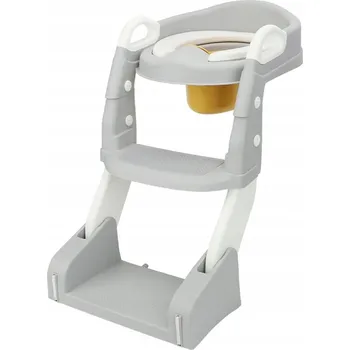 Nočník Nástavec na WC sedátko Bedee šedý