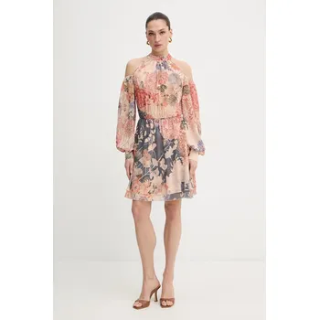 Dámské šaty Šaty Guess W6GK05.W1577 oranžová 20X, vel. XL