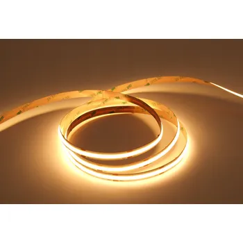 LED páska Profesionální COB LED pásek 12W, 480 čipů/m, 2700K teplá bílá, 50 m