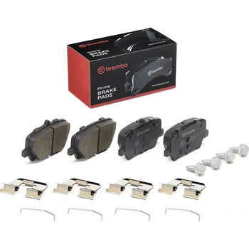 Brzdová destička Sada brzdových destiček, kotoučová brzda BREMBO P 86 032