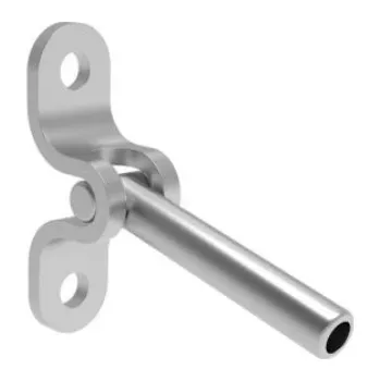 Nábytkové kování Hahn Steel Úchytka lanka 4 mm, Nerez AISI 316, broušený