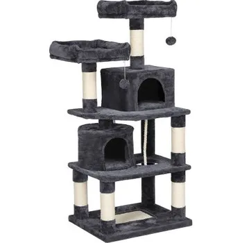 Škrabadlo pro kočky 592307 dark gray, 145 cm, tmavě šedá - A YAHEETECH