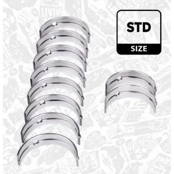 Kliková hřídel Hlavní ložiska klikové hřídele-sada ET ENGINETEAM LH002400