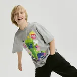 Reserved - Bavlněné tričko Minecraft - světle šedá - 976IX-09X - 976IX-09X-134