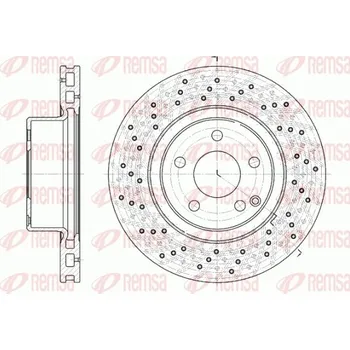 Brzdový kotouč Brzdový kotouč REMSA 6817.10