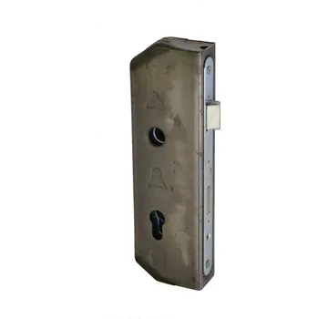 příslušenství k bráně Kazeta se zámkem 260x80x40mm, na jekl 40x30mm, rozteč 90 mm