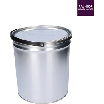 Lak na dřevo Barva antikorozní polomatná na zinek 5 kg purpurově - fialová