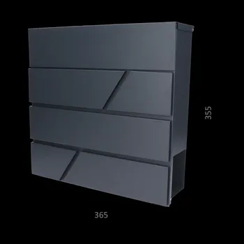 Železářství Poštovní schránka, max. A4, barva: RAL 7016