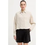 Lněná košile Weekend Max Mara CAPO