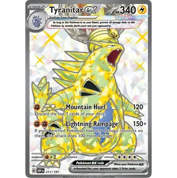 Sběratelská karetní hra Tyranitar Ex 211/197 - Obsidian Flames