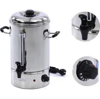 Rychlovarná konvice Varná konvice na vodu, víno, pivo 10L, nerezová, 2000W Maxima 09300595