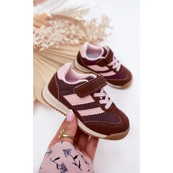 Dívčí obuv Boto Dětské Sneakersy Sportovní Boty Na Suchý Zip Viona Barva: Béžová, Velikost: 21